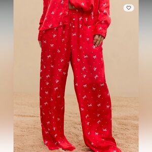 Aerie Off-Duty Satin Trouser PJ